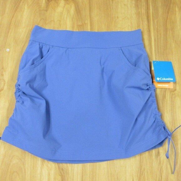 COLUMBIA Marina Bay Purple Lotus Skort Womens Sz Small Pull On Skirt Shorts NWT - Picture 5 of 12